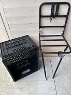 Fietsendrager + krat, Ophalen, Gebruikt