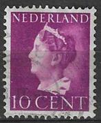 Nederland 1940 - Yvert 334 - Koningin Wilhelmina (ST), Postzegels en Munten, Postzegels | Nederland, Verzenden, Gestempeld
