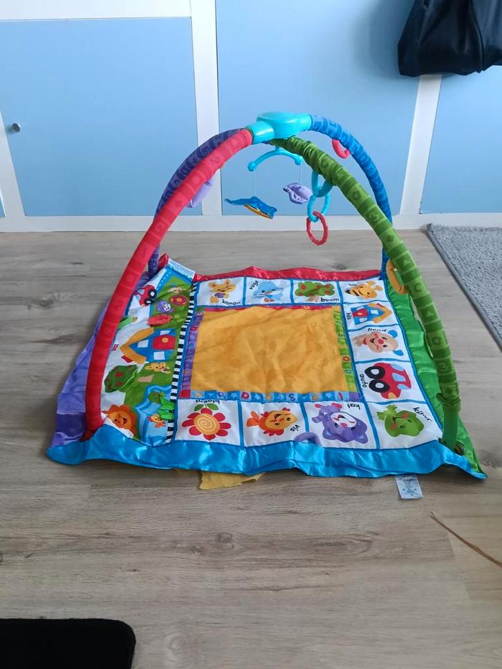 Speelkleed met speelboog - Fisher-Price, Kinderen en Baby's, Speelgoed | Babyspeelgoed, Gebruikt, Speelkleed, Ophalen