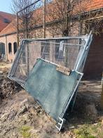 9 bouwhekken en looppoort, Ophalen, Zo goed als nieuw