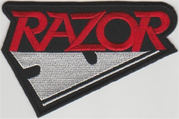 Razor stoffen opstrijk patch embleem, Ophalen of Verzenden, Nieuw, Kleding