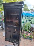Nostalgische kast zwart, Huis en Inrichting, Kasten | Kledingkasten, Ophalen, Met deur(en), 50 tot 100 cm, Zo goed als nieuw