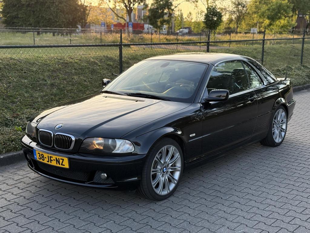 BMW 3-serie Cabrio 325Ci Executive NL auto, top staat !, Automaat, Achterwielaandrijving, Gebruikt, Zwart