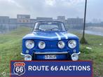 Renault 8 Gordini | 1967 | Route 66 Auctions, Auto's, Overige carrosserieën, Renault, Zwart, Bedrijf