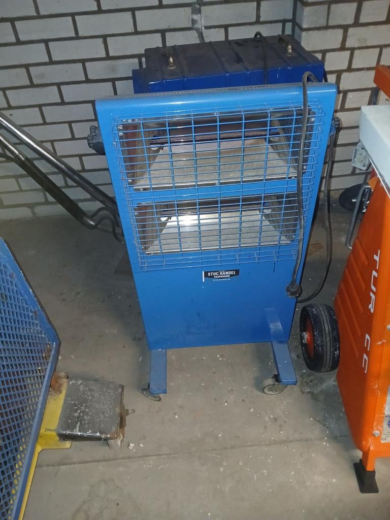 Infrarood heater 220 v, 100 liter of meer, Ophalen, Transportkar
