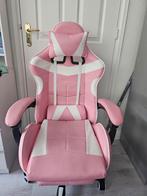 Roze Gaming Stoel - Comfort en Stijl voor Gamers, Ophalen, Gaming bureaustoel, Zo goed als nieuw, Roze