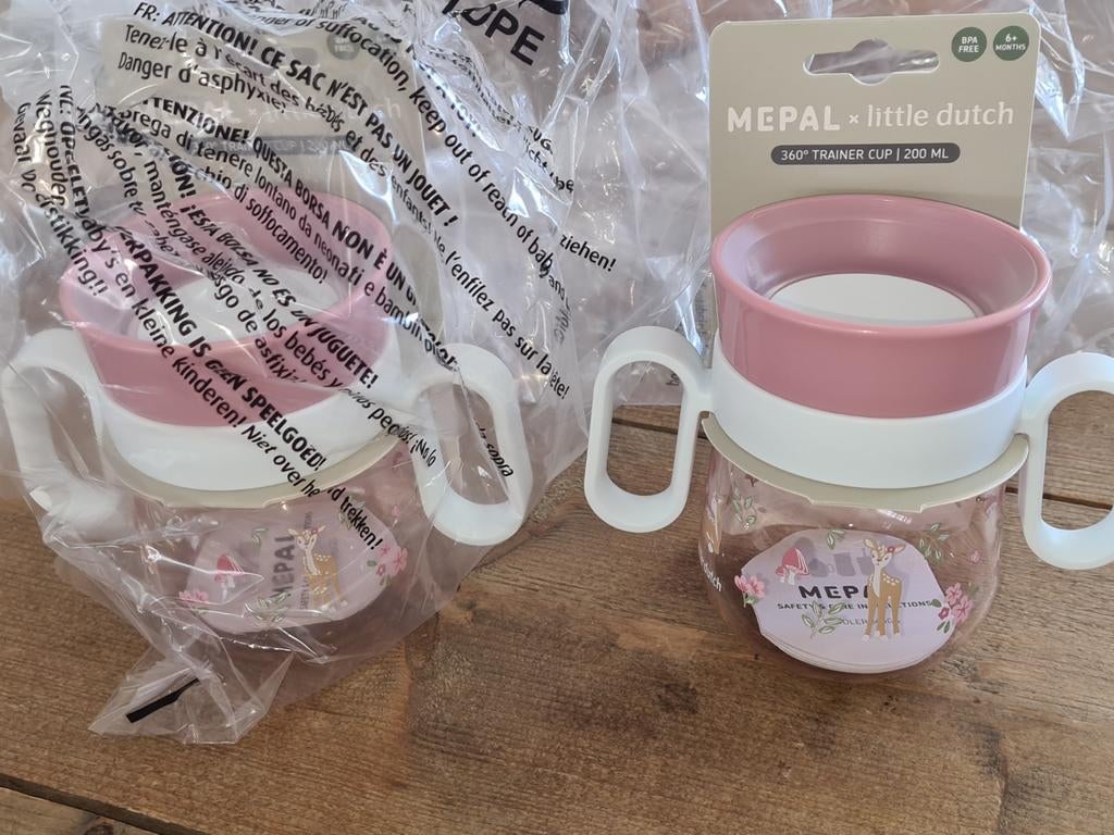 Mepal x Little Dutch 360 trainer cup Nieuw, Huis en Inrichting, Keuken | Potten en Pannen, Ophalen of Verzenden, Nieuw, Pot, Bus of Blik