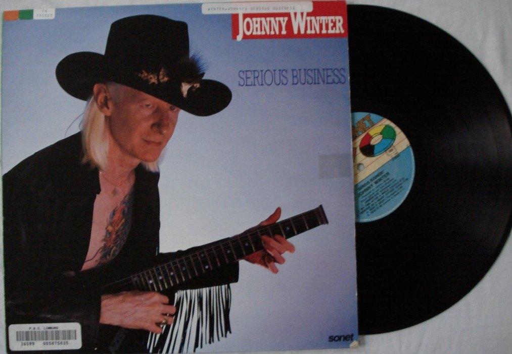 Johnny Winter - Serious business, Gebruikt, Overige genres, 1980 - 1989, Ophalen of Verzenden