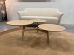 Nieuw Leolux Ninfea Rondo Salontafel Hout design Tafel, Leolux, Rond, Nieuw, Minder dan 50 cm