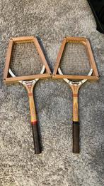 2x Dunlop maxply vintage tennis rackets, Ophalen of Verzenden