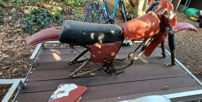 Oltimer frame crosser enduro oltimer Yz125 1976, Ophalen of Verzenden