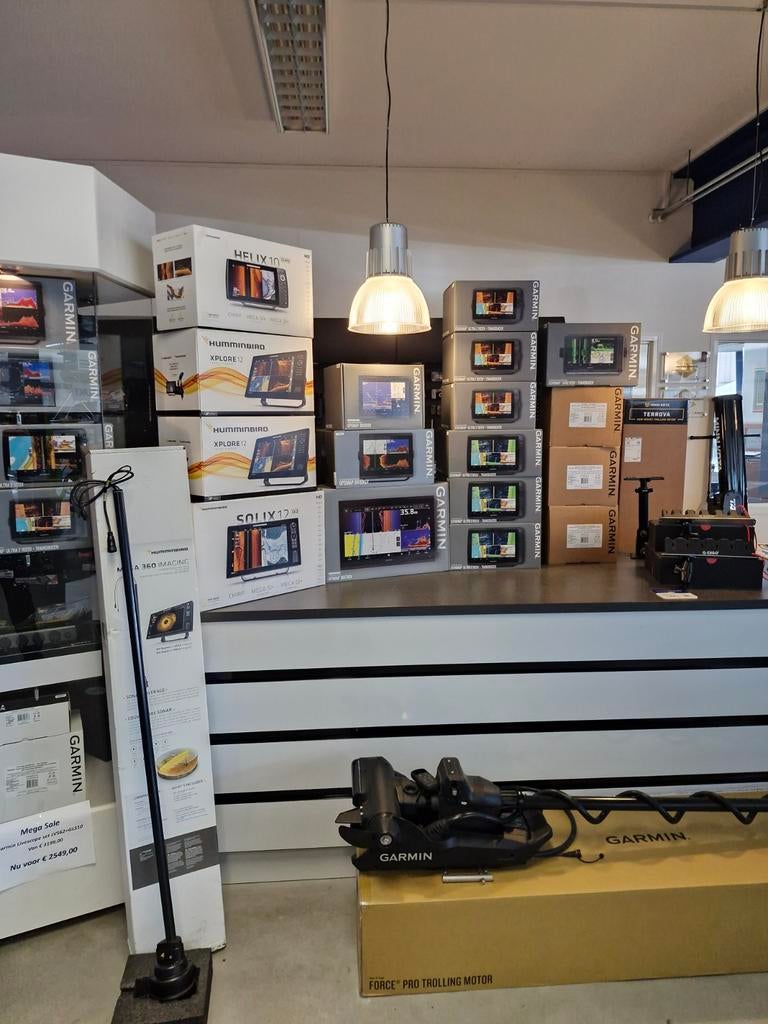 Humminbird Xplore MDSI+ 12, 10 en 9 uit voorraad leverbaar, Ophalen of Verzenden, Nieuw, Kaartplotter of Fish Finder