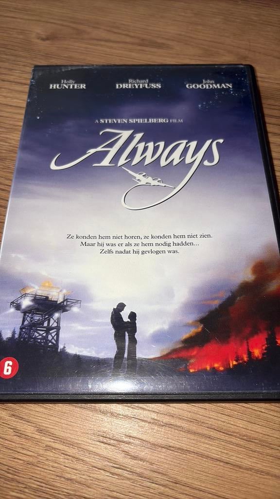 Always van Steven Spielberg met Richard Dreyfuss., Vanaf 16 jaar, Ophalen of Verzenden, Zo goed als nieuw