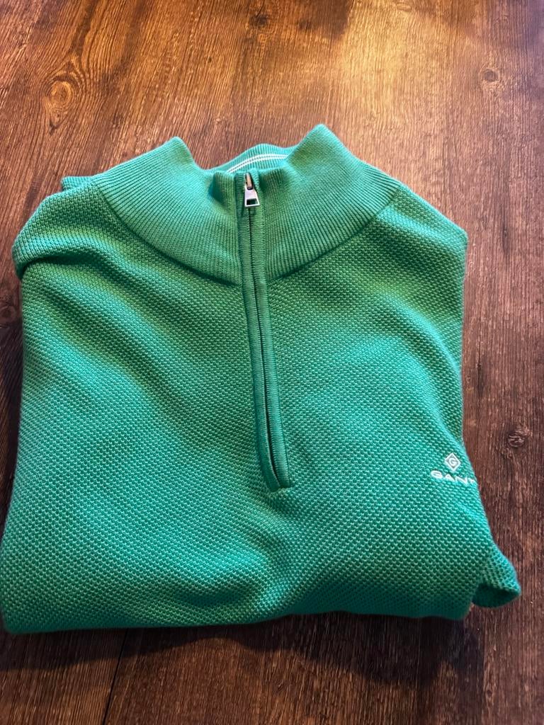 GANT Schipperstrui - Maat 2XL - Nauwelijks gedragen, Verzenden, Zo goed als nieuw, Overige maten, Groen