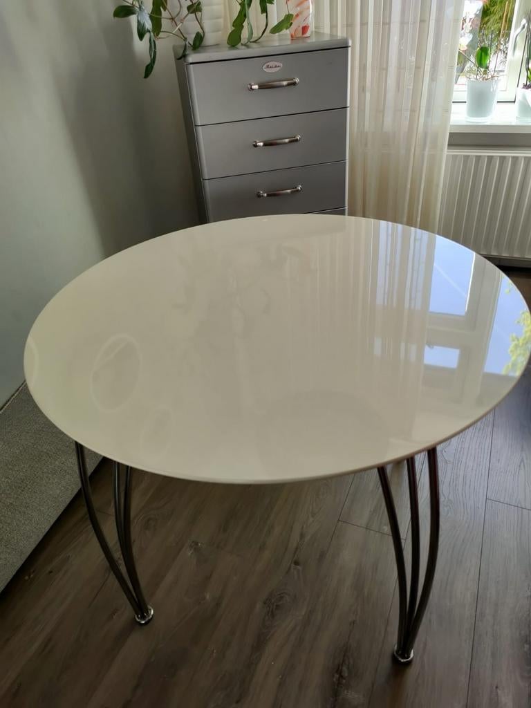 Ronde eettafel., Huis en Inrichting, Tafels | Salontafels, Ophalen, 50 tot 100 cm, Overige materialen, 50 tot 100 cm