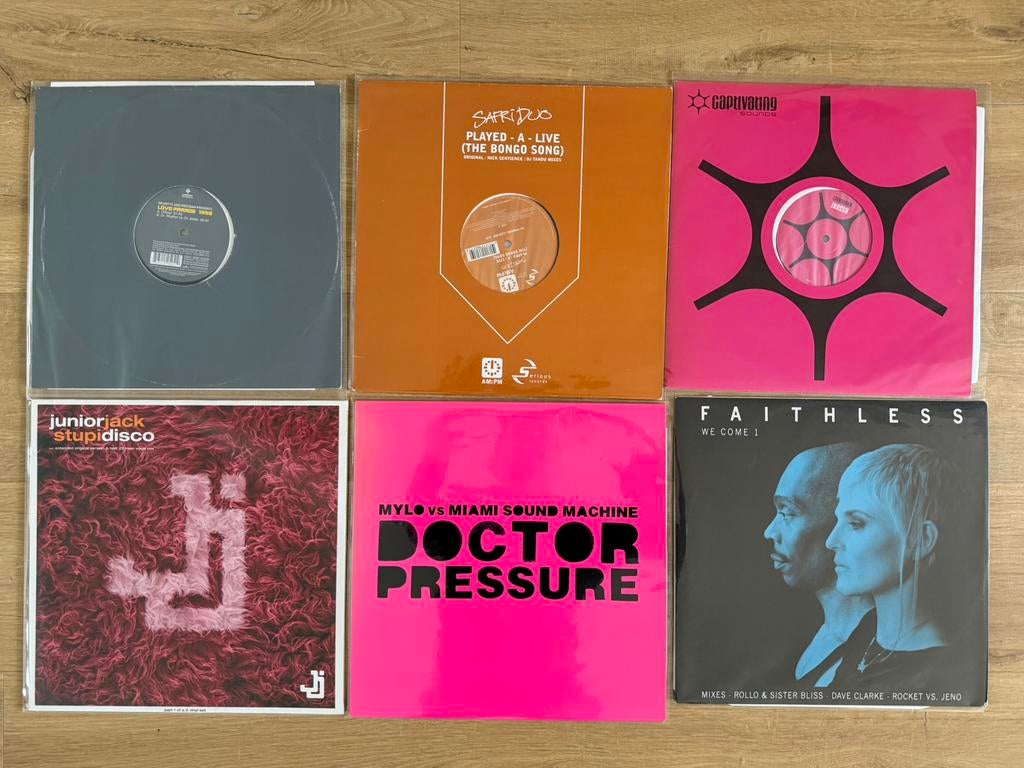 Diverse vinyl 12” trance | techno | collectors items 5, Ophalen, Gebruikt, 12 inch, Techno of Trance