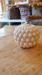 Paraffinevrije Kaars Granaatappel Geur, Wit, Nieuw, Ophalen of Verzenden, Kaars