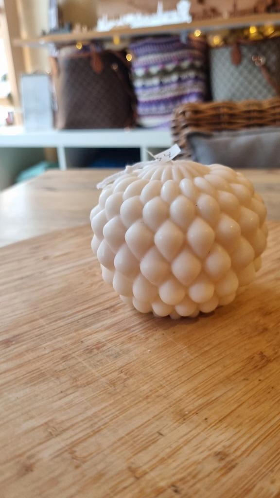 Paraffinevrije Kaars Granaatappel Geur, Huis en Inrichting, Woonaccessoires | Kandelaars en Kaarsen, Nieuw, Kaars, Minder dan 25 cm