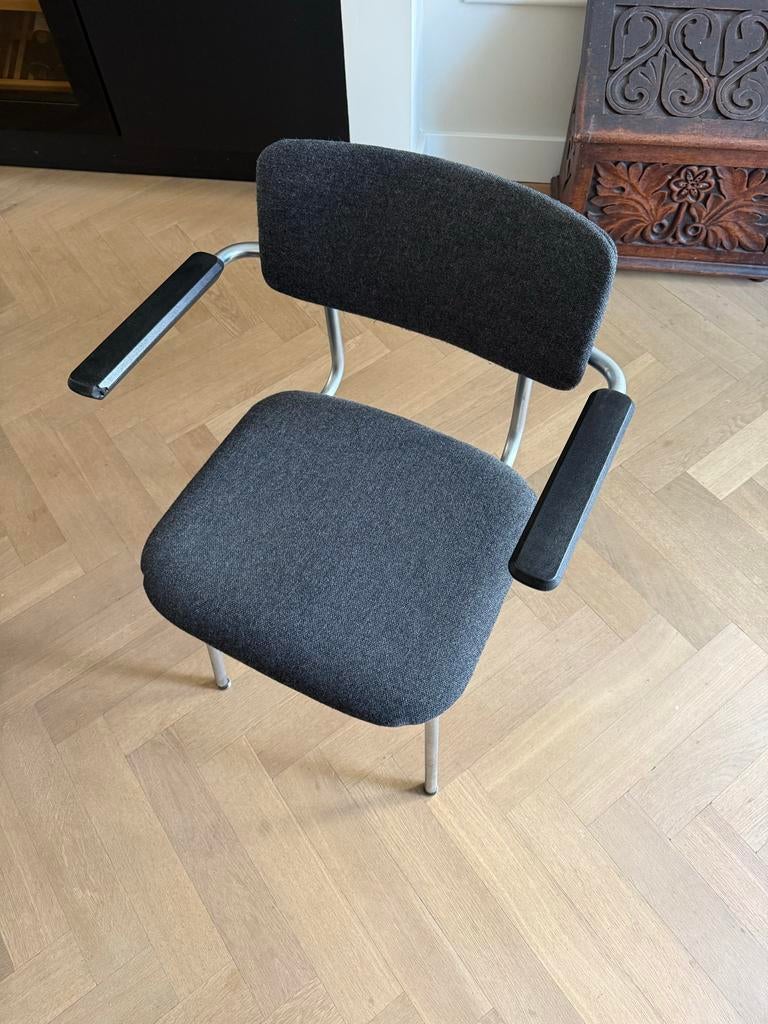 4 Gipsen stoelen, Huis en Inrichting, Stoelen, Ophalen, Gebruikt, Vier, Stof