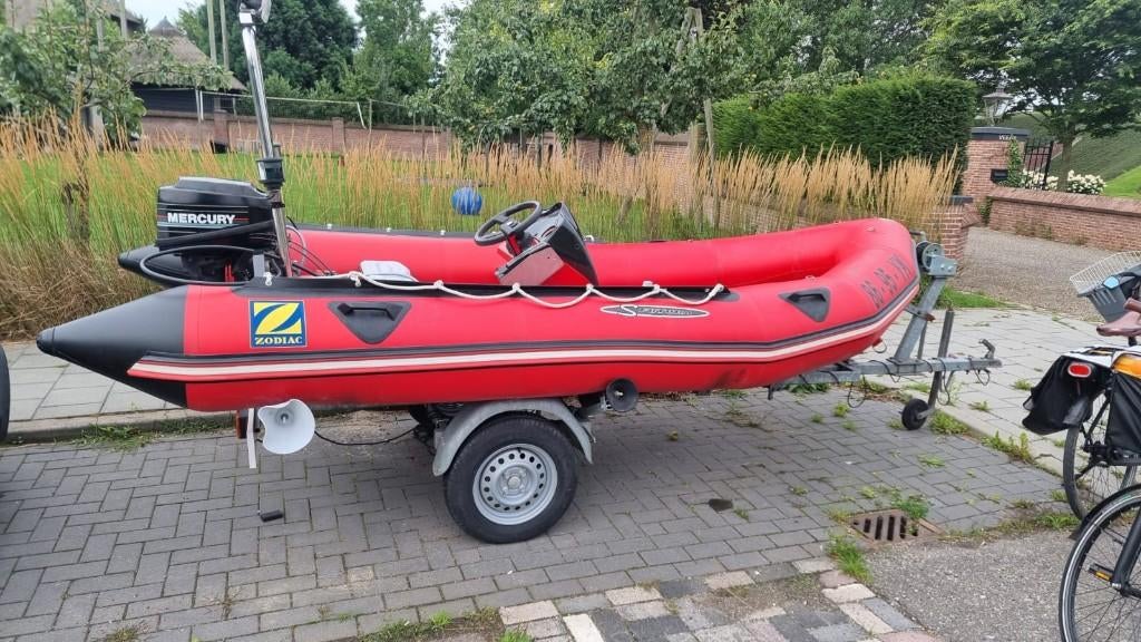 Aluminium vloer + 2 bankjes voor Zodiac, Ophalen, Gebruikt, Overige typen