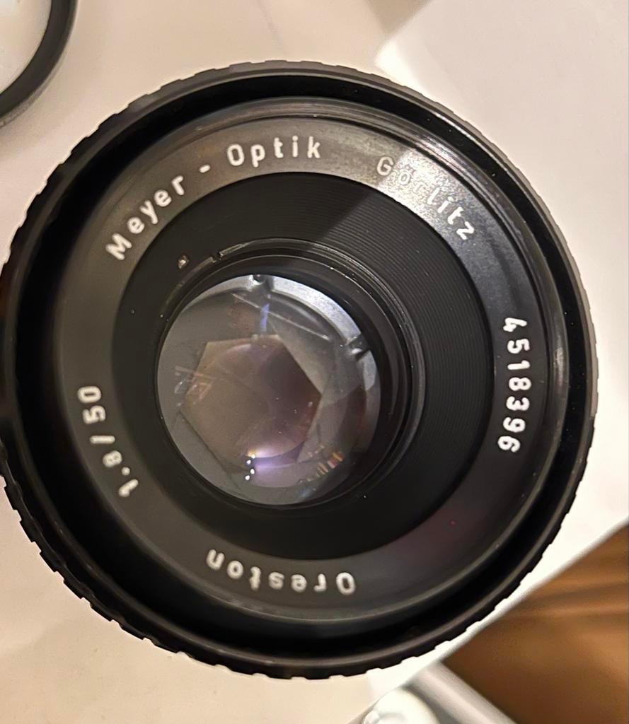 Gorlitz Meijer Objectief 50mm f/1.7, Ophalen of Verzenden, Gebruikt, Standaardlens