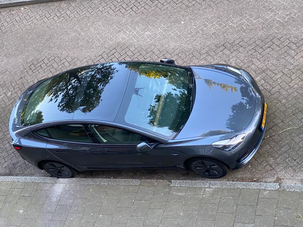 Tesla Model 3 Standard Range Plus RWD 2021, Auto's, Tesla, Automaat, Zwart, 258 pk, Elektrisch