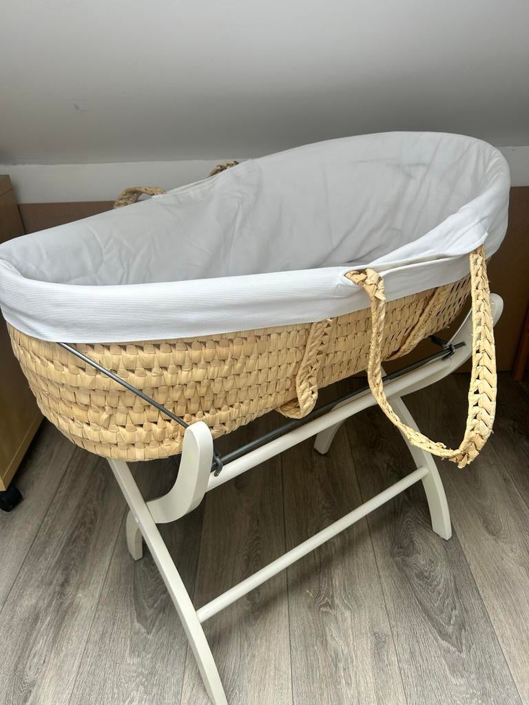 Mozes mand met standaard, Ophalen of Verzenden, Gebruikt, Wieg