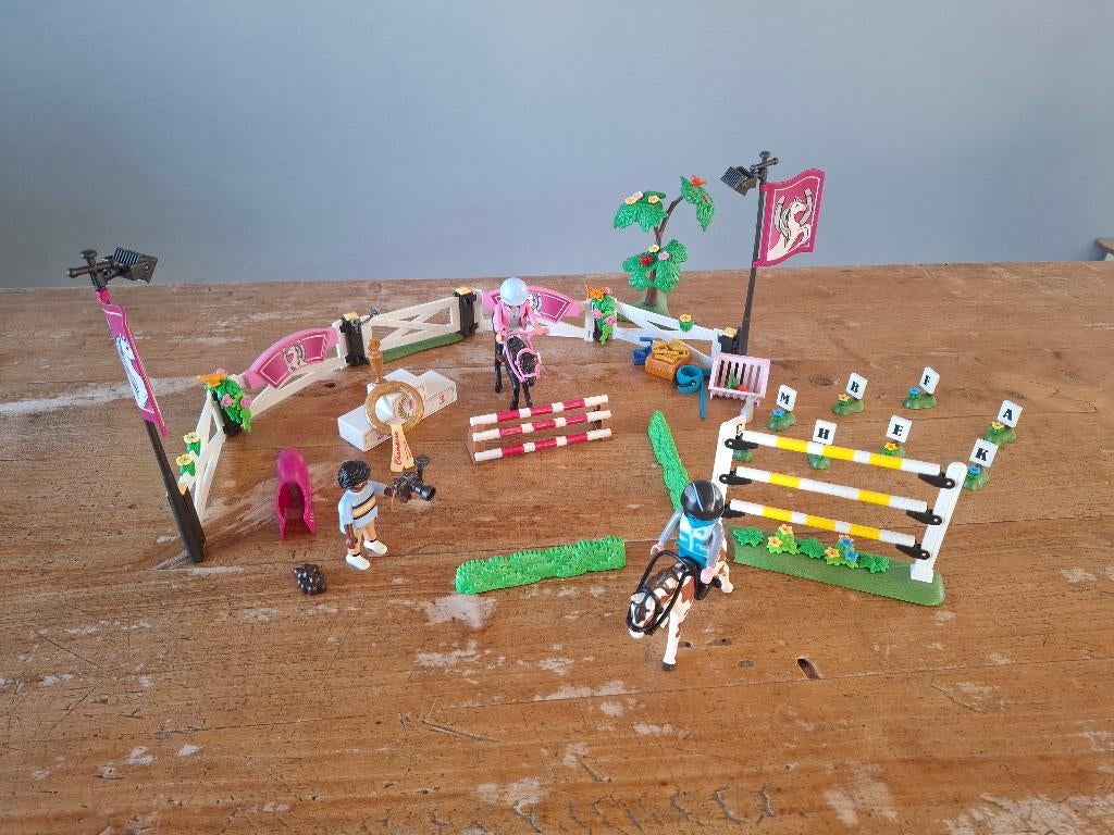 PLAYMOBIL Country Paardrijtoernooi - 70996, Ophalen, Gebruikt, Complete set