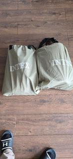 Te koop 2x intex luchtbed met automatisch ventiel, Caravans en Kamperen, Ophalen, Zo goed als nieuw