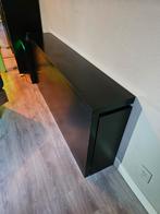 Ikea Malm Hoofdeinde met 2 Verrijdbare Kasten, Overige materialen, 150 tot 200 cm, Ophalen of Verzenden, Zo goed als nieuw