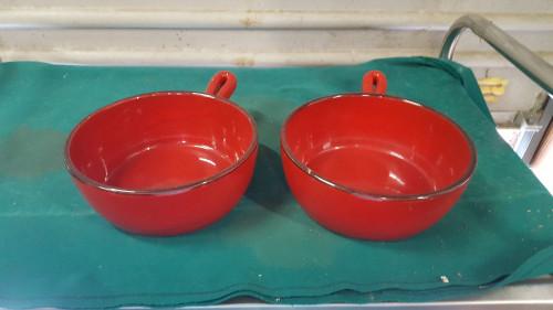 pan aardewerk rood met steel, Ophalen of Verzenden, 'T Olde Gre-j, Info@toldegrej.nl, Endepoelstraat 20f Didam