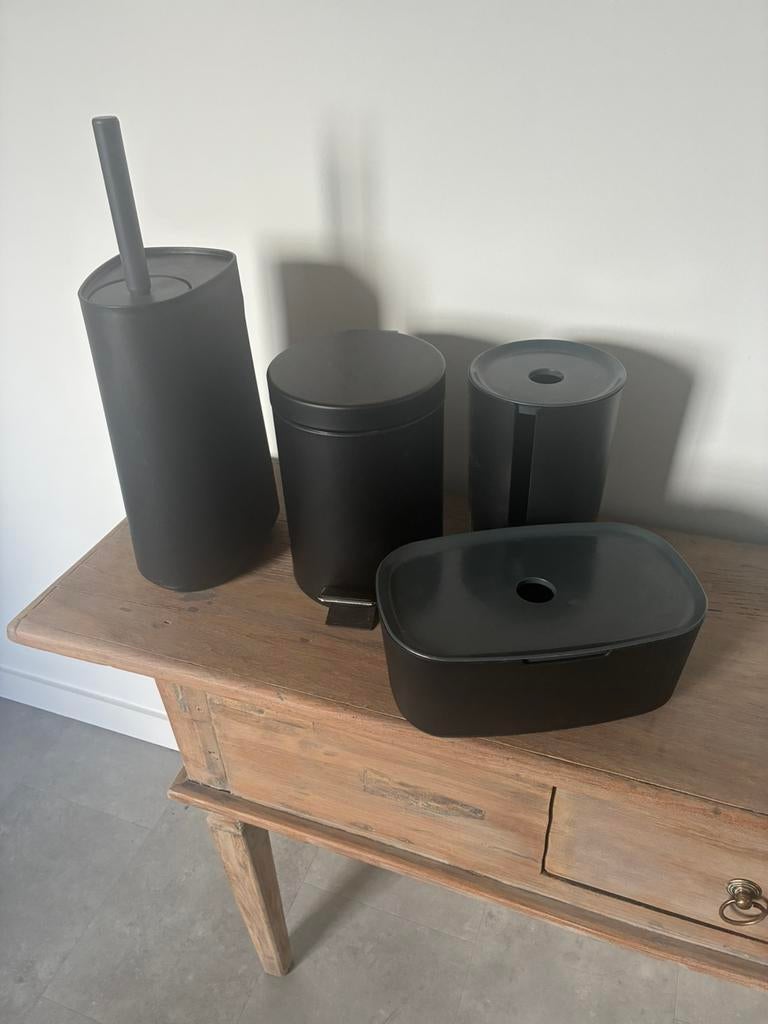 Tiger complete set badkamer 4x stuks, Ophalen of Verzenden, Zo goed als nieuw