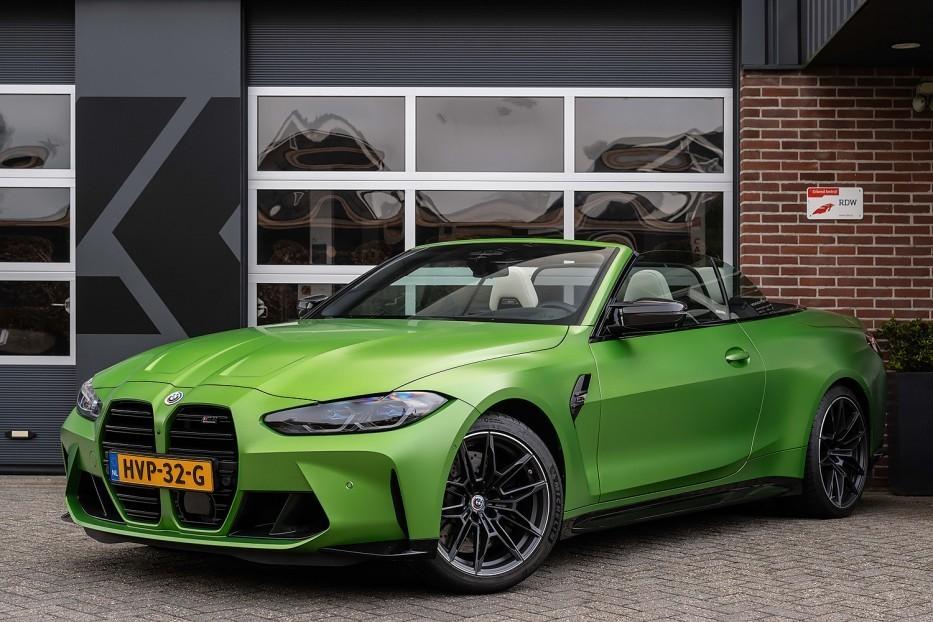 BMW M4 BMW M4 Competition xDrive Cabrio | M Drivers Package, Auto's, Automaat, Gebruikt, Cabriolet, 4 stoelen