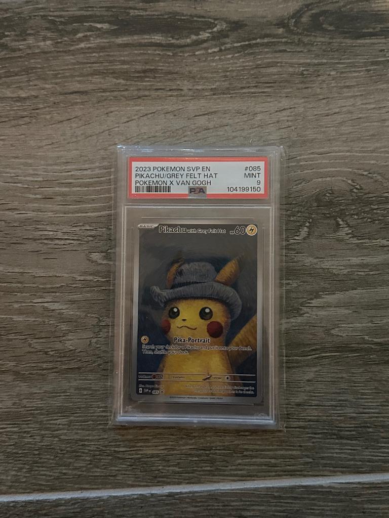 Pikachu Grey Felt hat psa 9 Pokémon, Hobby en Vrije tijd, Verzamelkaartspellen | Pokémon, Ophalen of Verzenden, Zo goed als nieuw