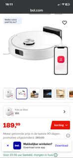 Robot stofzuiger, Witgoed en Apparatuur, Stofzuigers, Ophalen of Verzenden, Nieuw, Reservoir, Robotstofzuiger