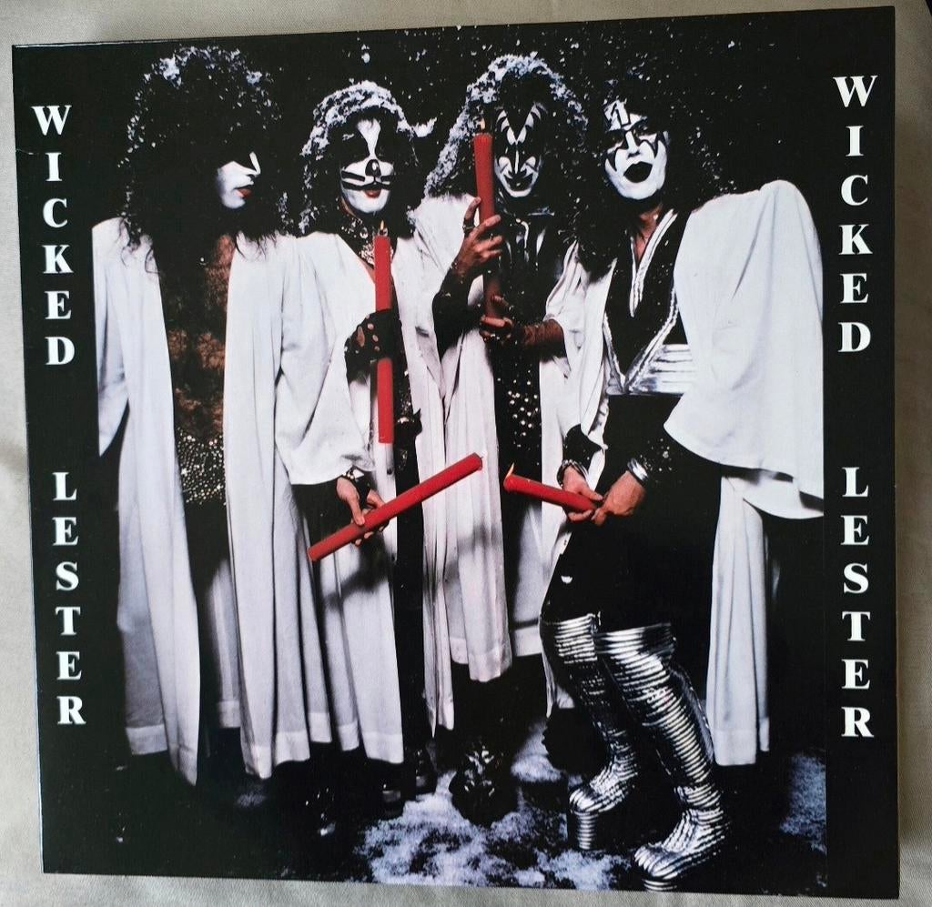 Kiss - Wicked Lester LP Vinyl Rood, Ophalen of Verzenden, Zo goed als nieuw, 12 inch, Overige genres