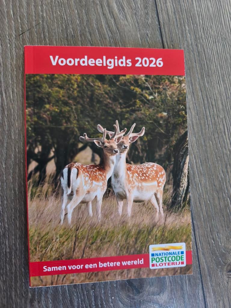 Voordeelgids Postcode Loterij 2026 / 2027 - Nieuw, Ophalen, Nieuw, Overige typen