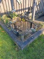 Te koop complete vijverbak met planten en vissen, Ophalen, Gebruikt, Kunststof