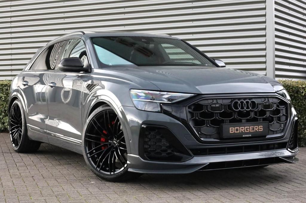 Audi Q8 60 TFSIe Grigio Telesto l ABT Aero l B&O-3D l Carb, Automaat, Gebruikt, 2995 cc, Q8