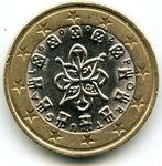 1 Euro Portugal 2009 UNC - Bloemvormig Zegel, Verzenden, Portugal, 1 euro, Losse munt