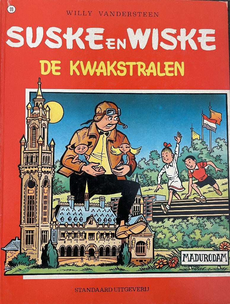 Suske en Wiske, De Kwakstralen nummer 99, Eén stripboek, Ophalen of Verzenden, Zo goed als nieuw, Willy Vandersteen