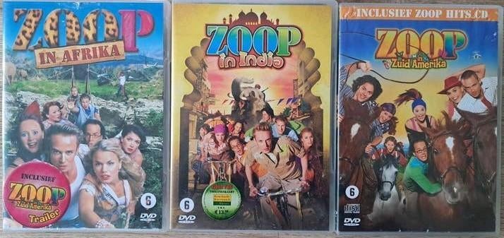 Zoop DVD Boxset: Afrika, India, Zuid-Amerika (3 films), Avontuur, Gebruikt, Boxset, Ophalen of Verzenden