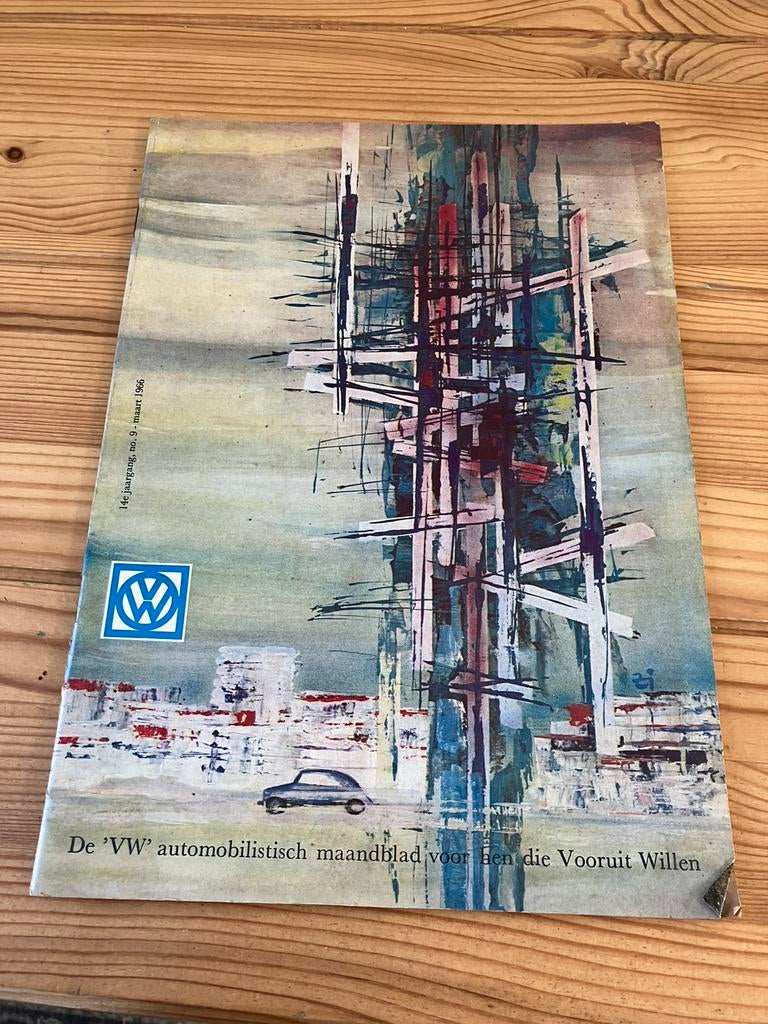 Tijdschrift Volkswagen maandblad 1966, Boeken, Auto's | Boeken, Ophalen of Verzenden, Volkswagen