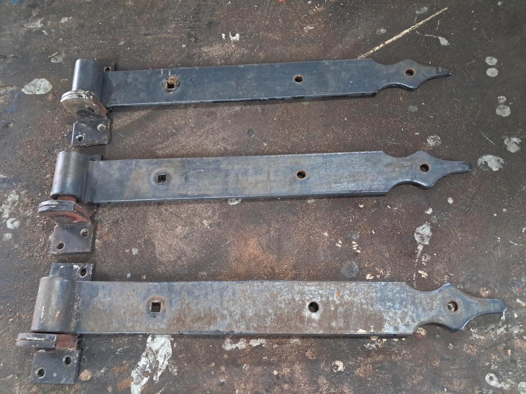 6 Deurhengen duimhengen + duimen 2 sets van 3, 40cm en 50cm, Ophalen of Verzenden, Slot