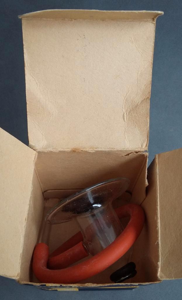 Kolfglas Borstvoeding Borsthoedje Moedermelk Zwangerschap, Antiek en Kunst, Curiosa en Brocante, Ophalen of Verzenden