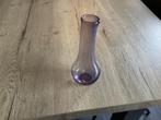 Paars vaasje. H   Dik glas. Gratis ophalen, Huis en Inrichting, Woonaccessoires | Vazen, Ophalen, Gebruikt, Overige kleuren, Glas