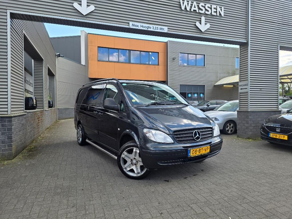 Mercedes-Benz Vito 2.1 111 CDI 2007 Airco, 4 cilinders, 2000 kg, Zwart, Bedrijf