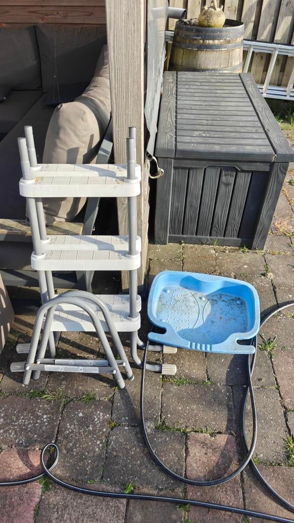 Intex zwembad trap 3 treden, Tuin en Terras, Zwembad-toebehoren, Ophalen