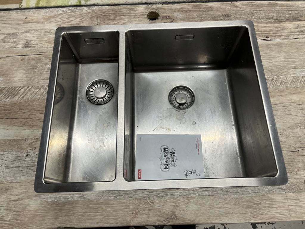 FRANKE.  SPOELBAK incl. Blad, Huis en Inrichting, Ophalen, Zo goed als nieuw, Minder dan 100 cm