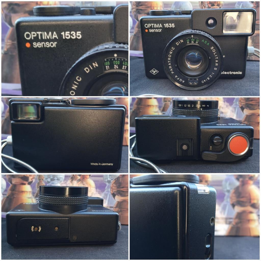 Agfa Optima 1535 Sensor + flits, Ophalen
